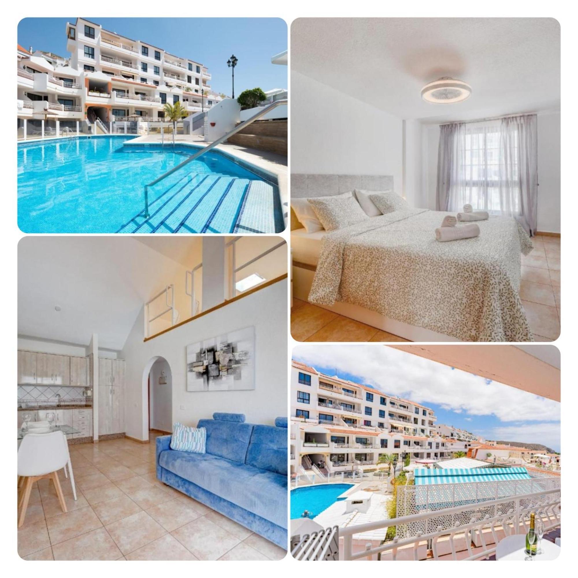 Pretty 1B Apartment In Diamantes 2, Heated Pool Los Cristianos  Exterior photo